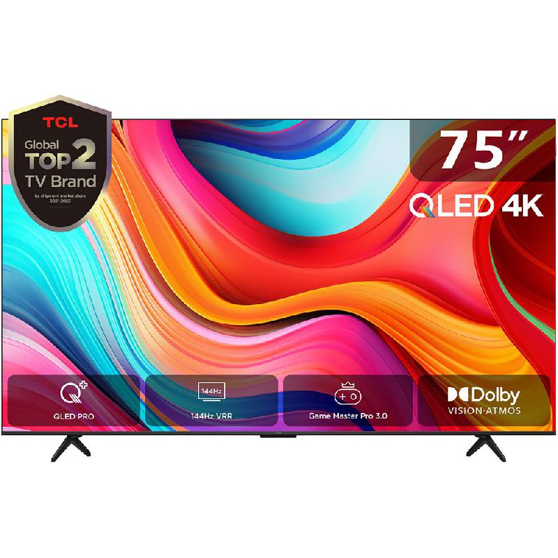 تي سي إل تلفزيون ذكي 75 بوصة